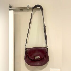 MARC by Marc Jacobs Burgundy Crossbody Bag